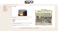 Desktop Screenshot of csm20.com